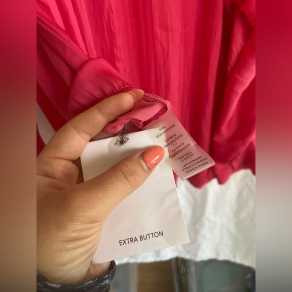 Calvin Klein Womens Plus Work Wear Shirred Blouse Size 2X NEW - Picture 8 of 12